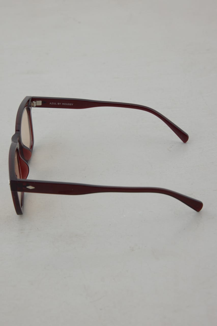 ソリッドフレームサングラス BRN FREE