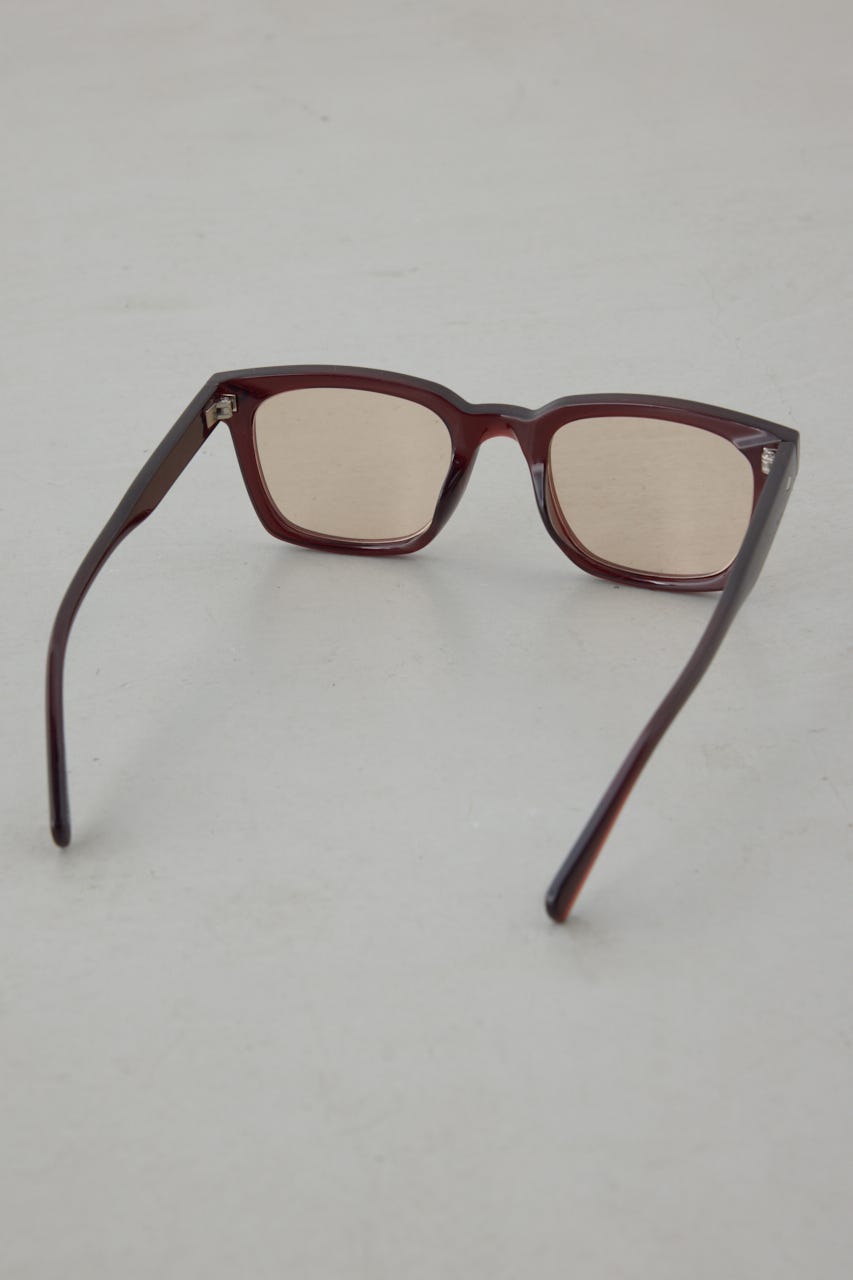 ソリッドフレームサングラス BRN FREE