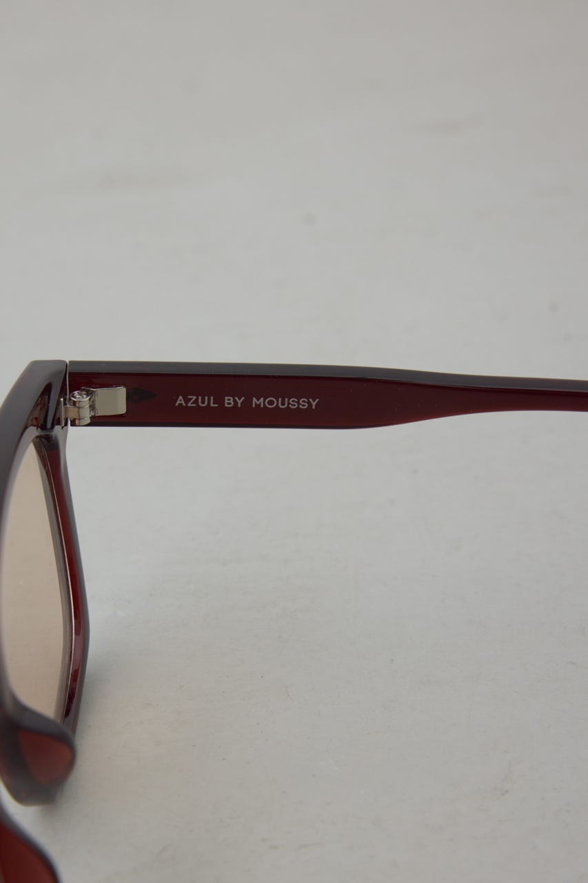 ソリッドフレームサングラス BRN FREE