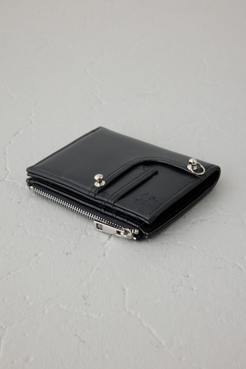 ロゴ入りミニ財布 BLK FREE
