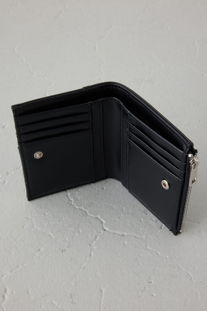 ロゴ入りミニ財布 BLK FREE