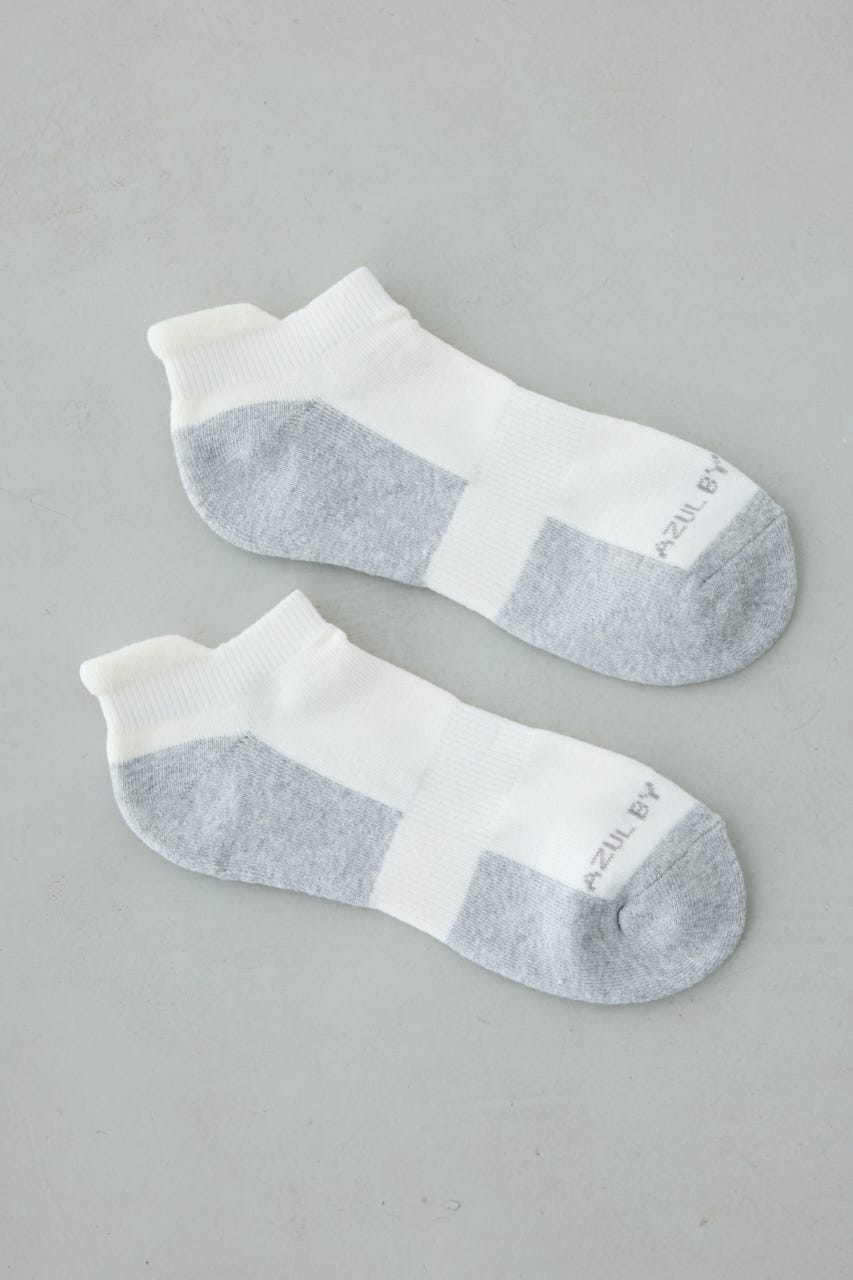 ステイフィットアンクルソックス WHT FREE