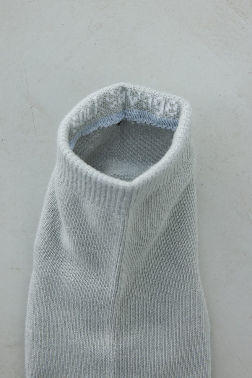 ジャガードロゴアングルソックス GRY FREE