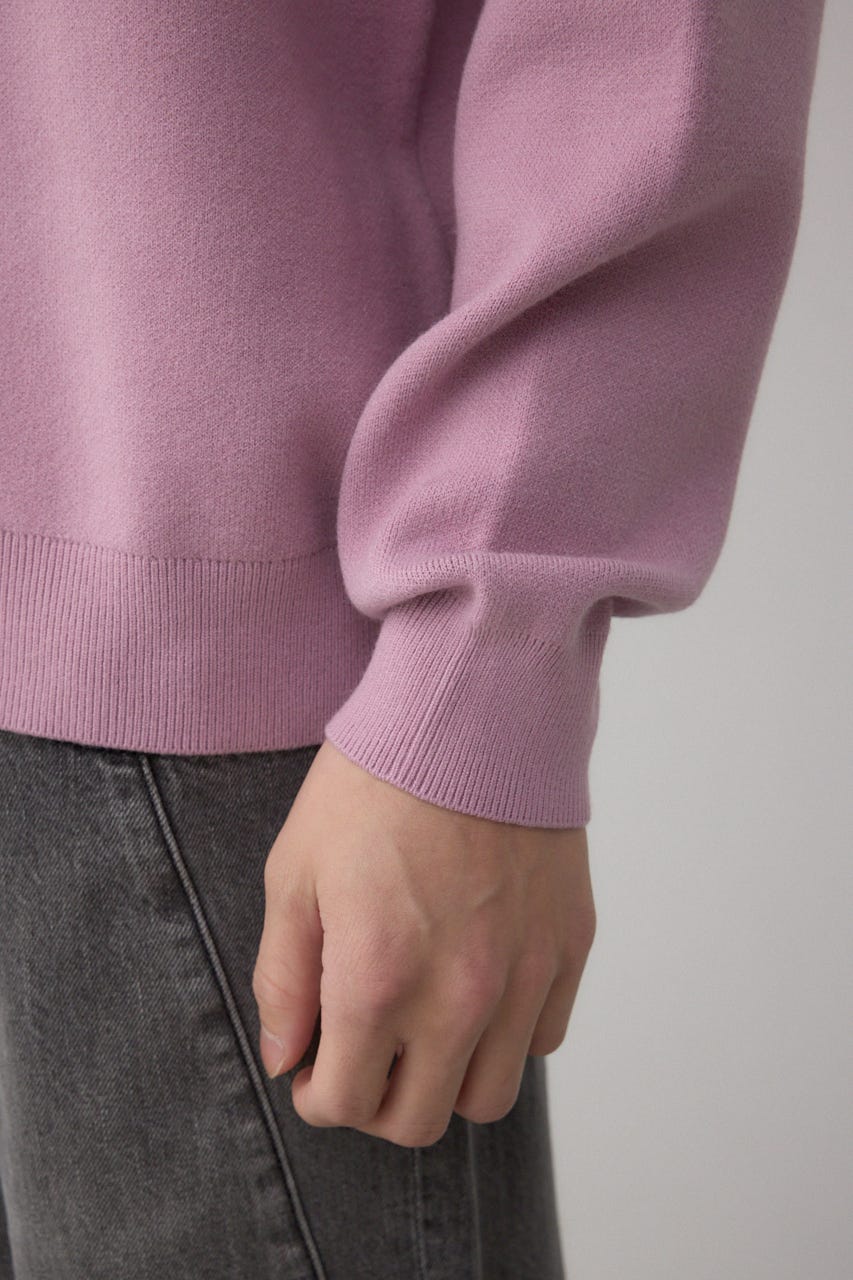 フロントロゴニットトップス PNK S