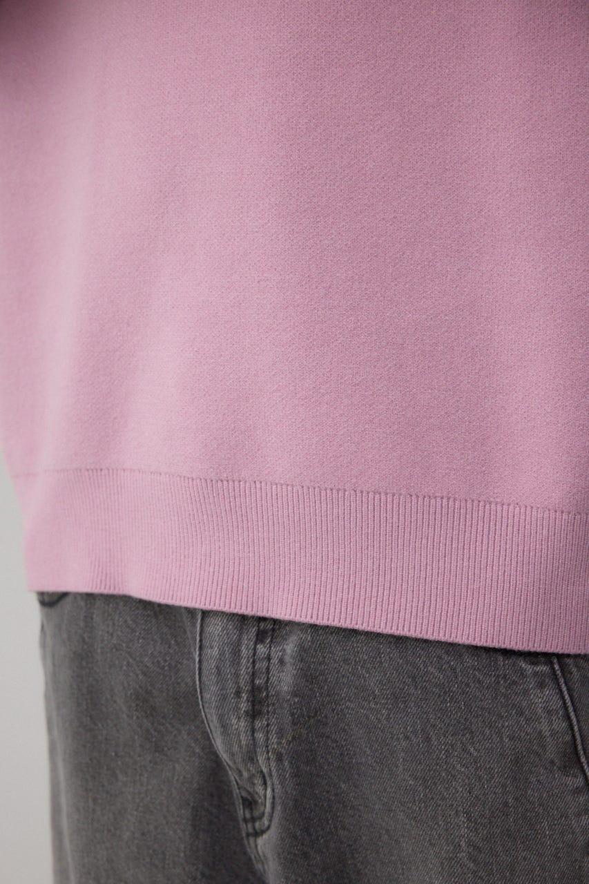 フロントロゴニットトップス PNK S