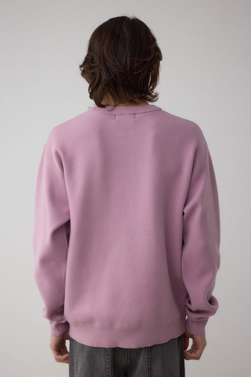 フロントロゴニットトップス PNK S