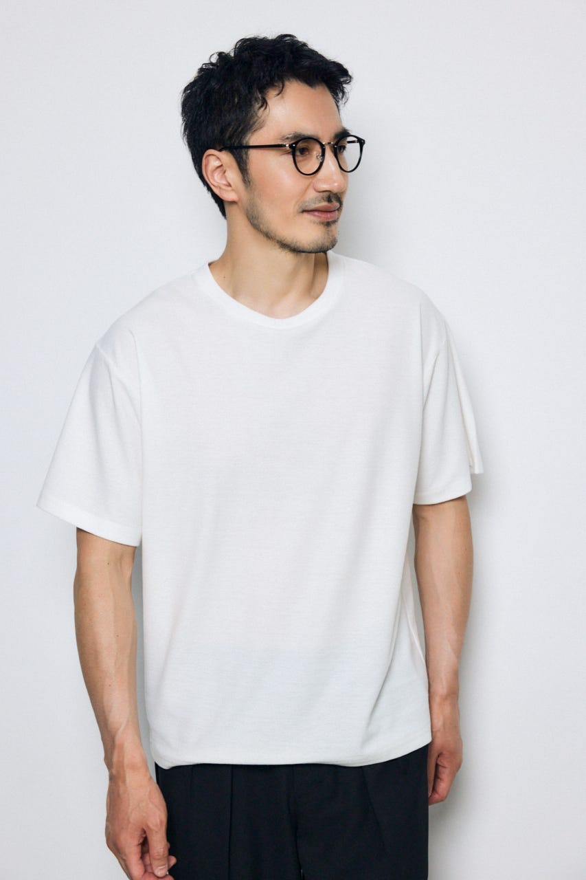 梨地ブークレトップス O/WHT L