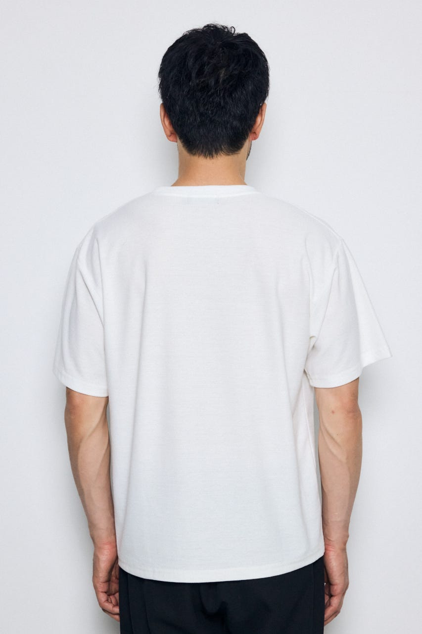 梨地ブークレトップス O/WHT L