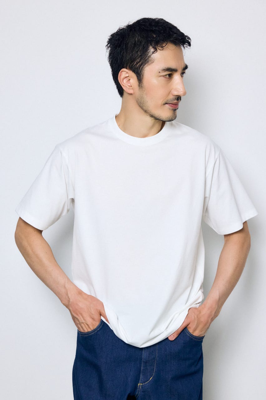 立体シルエットトップス O/WHT L