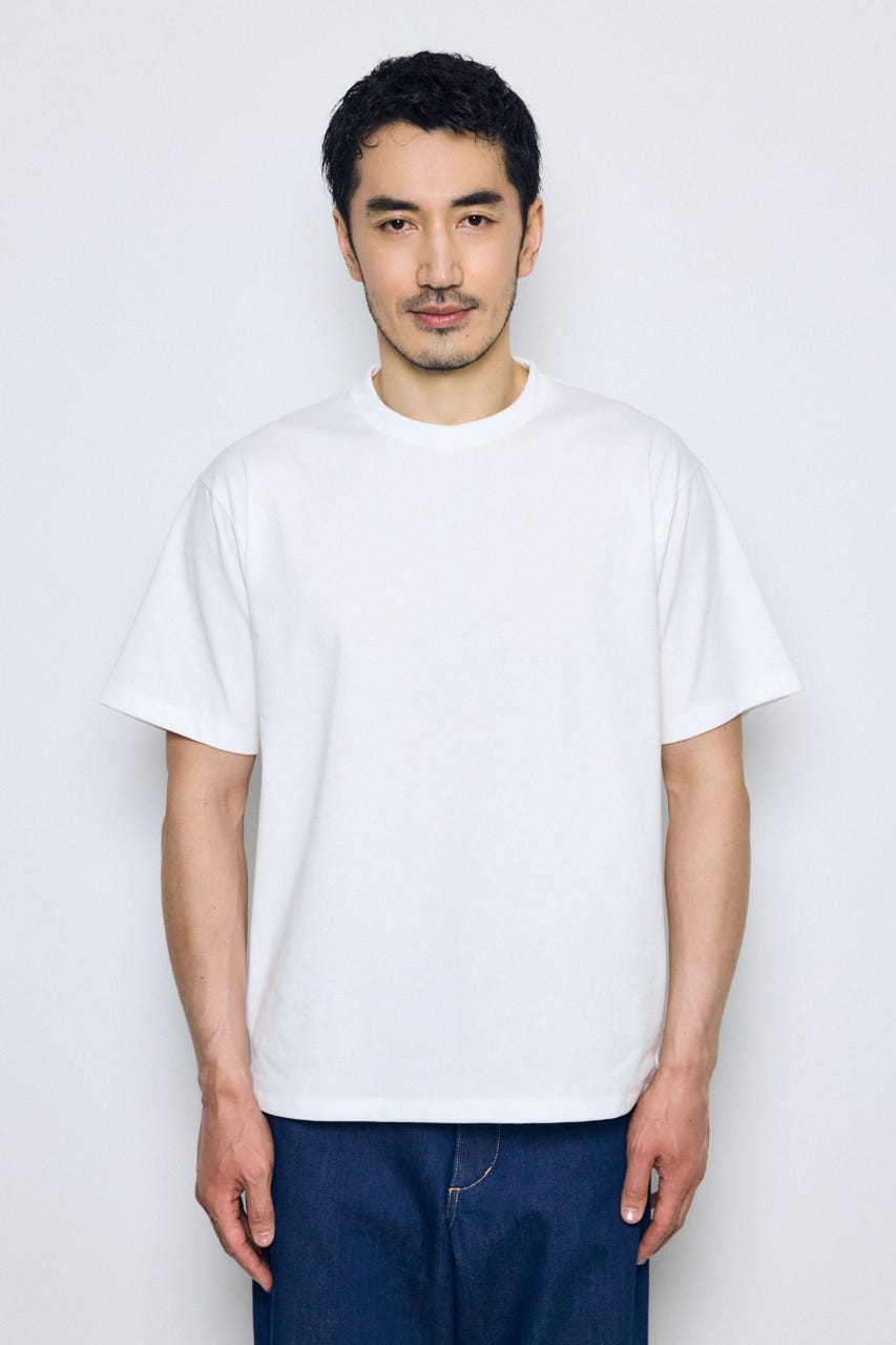 立体シルエットトップス O/WHT L