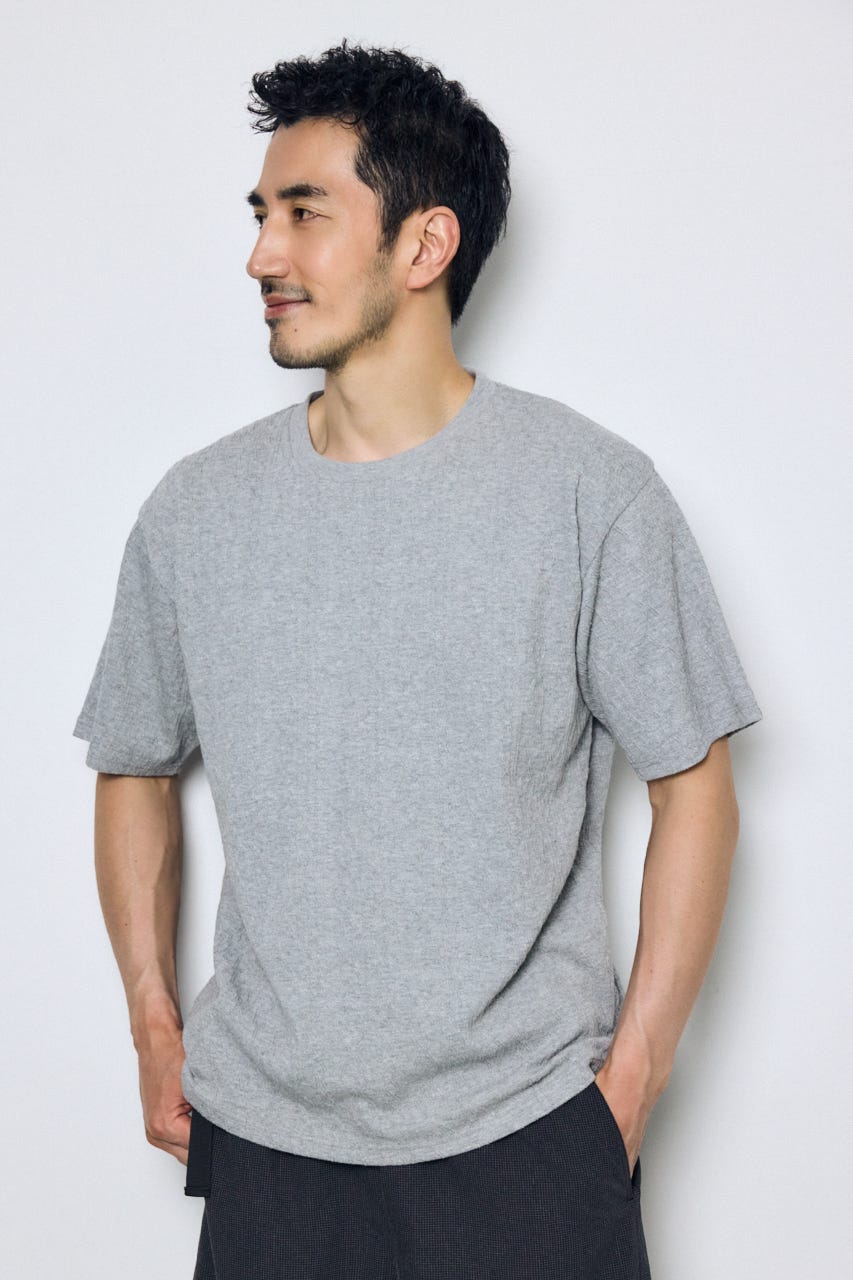 総柄ニットソートップス GRY M