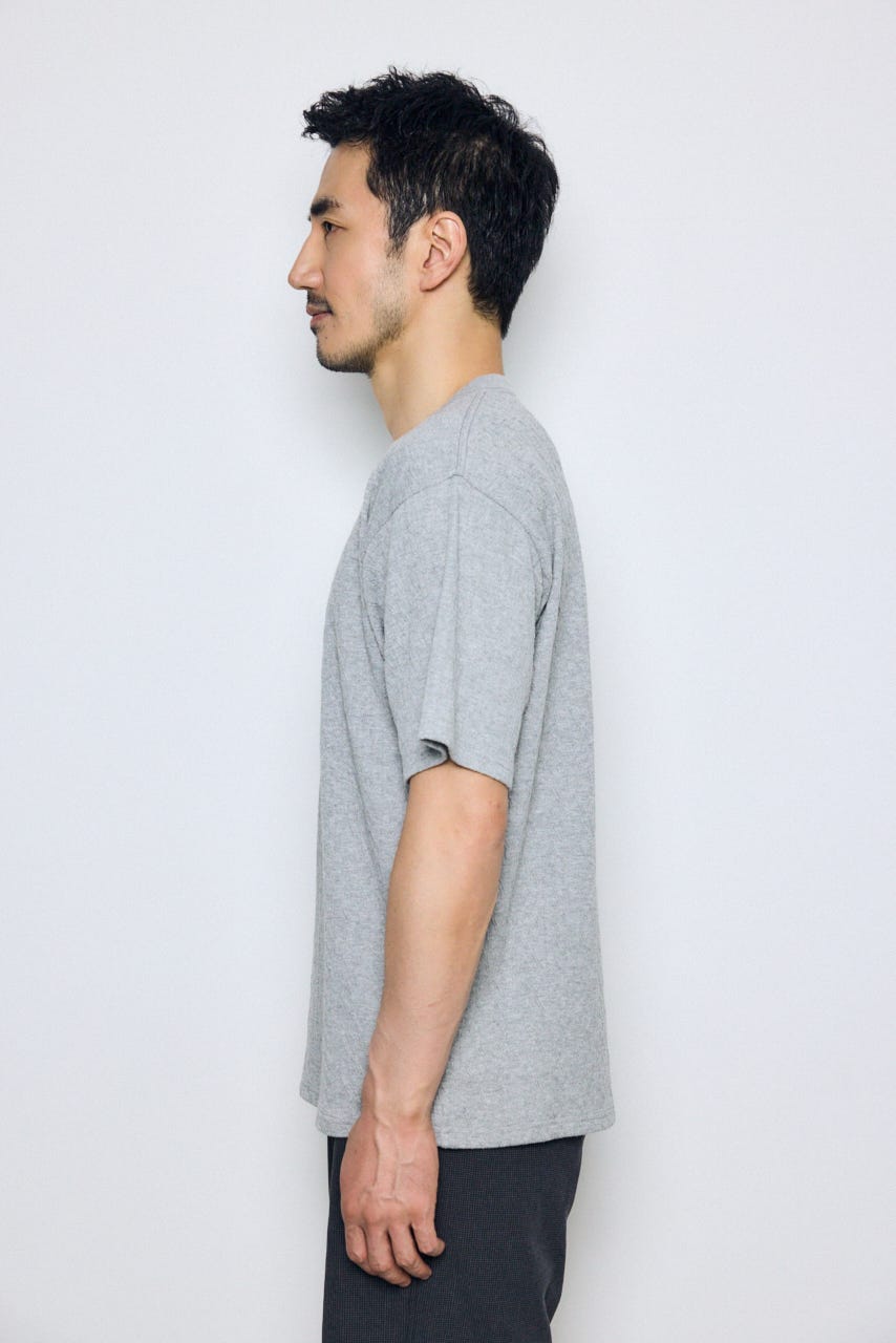 総柄ニットソートップス GRY M