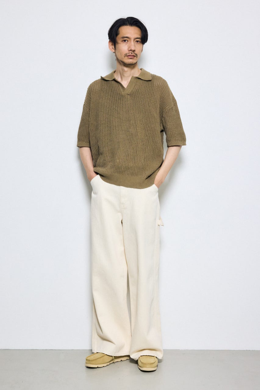 引き揃え天竺タンクトップ BLK M