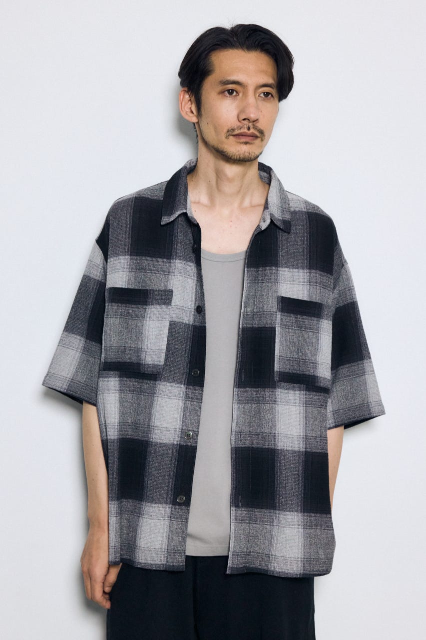 引き揃え天竺タンクトップ GRY L