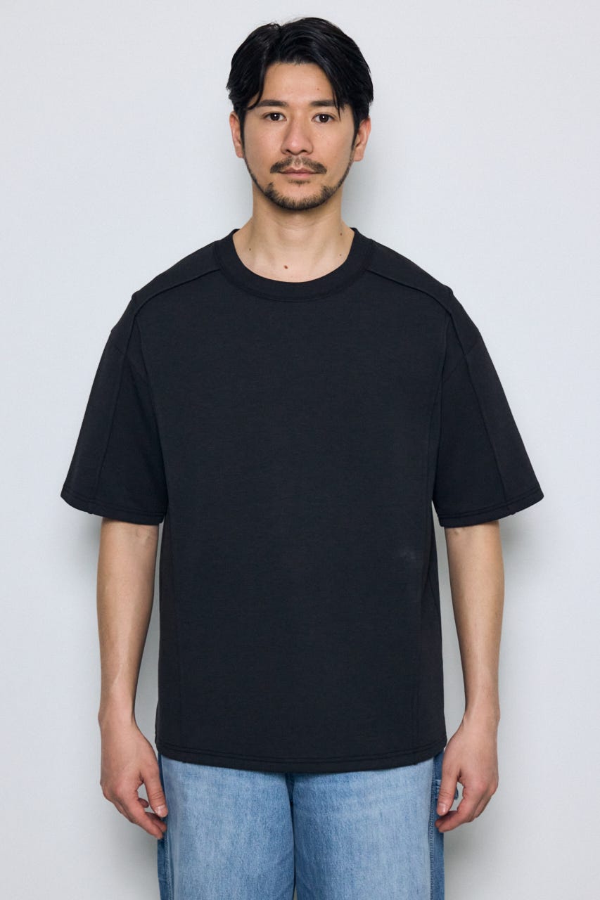 ポンチ切り替えデザイントップス BLK M