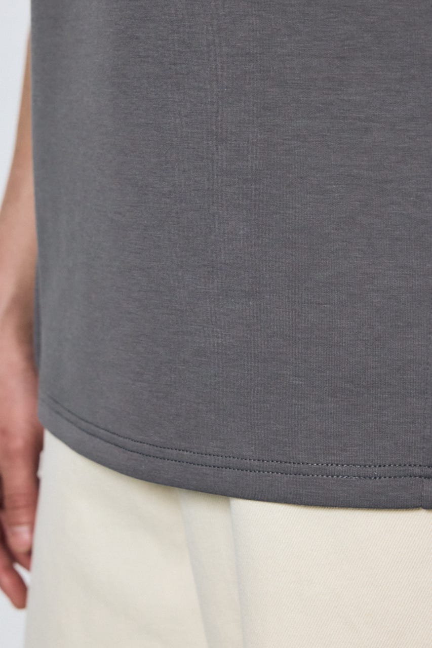 ポンチ切り替えデザイントップス GRY M