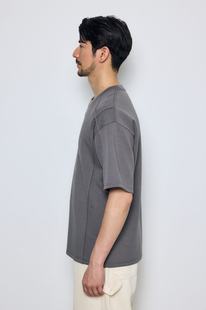 ポンチ切り替えデザイントップス GRY M