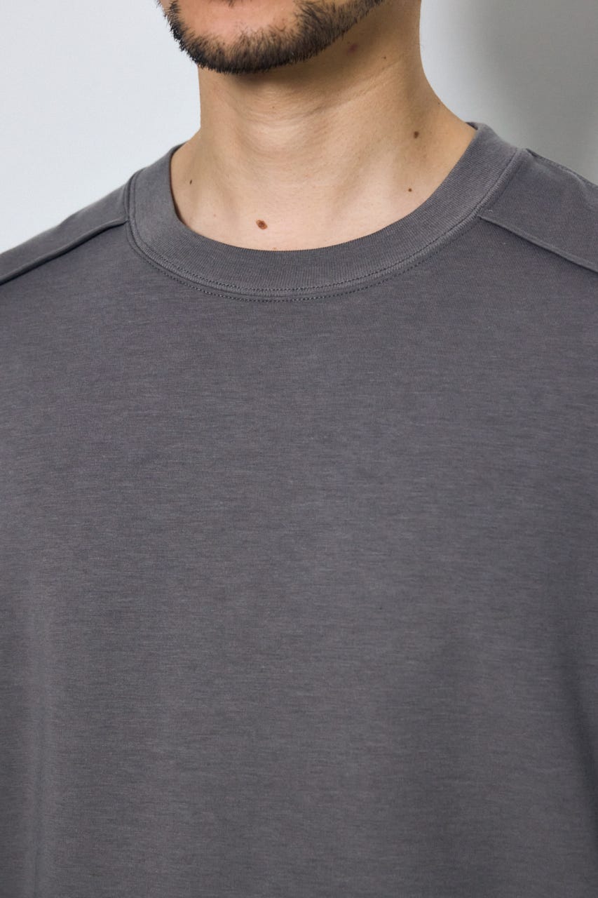 ポンチ切り替えデザイントップス GRY M