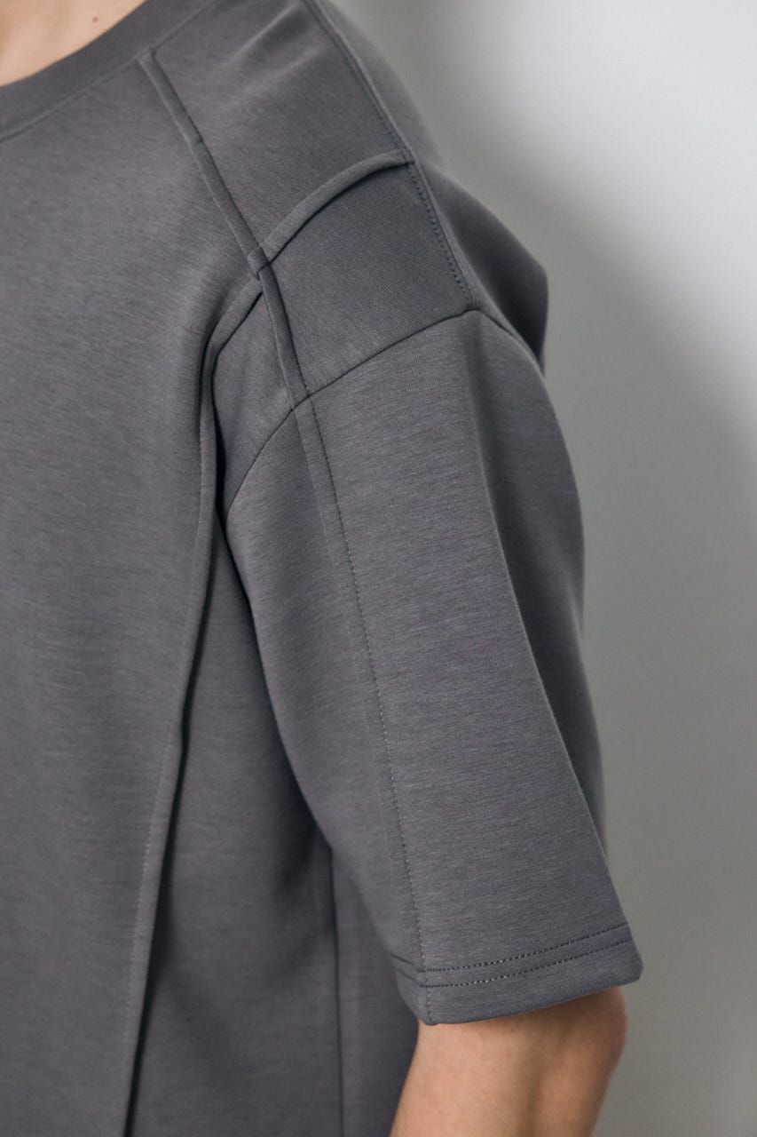ポンチ切り替えデザイントップス GRY M