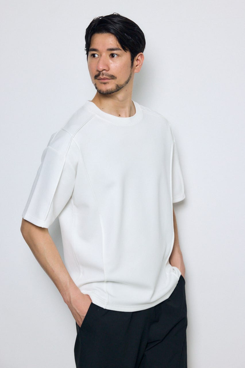 ポンチ切り替えデザイントップス WHT L