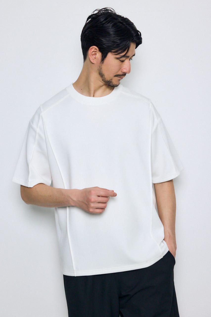 ポンチ切り替えデザイントップス WHT L