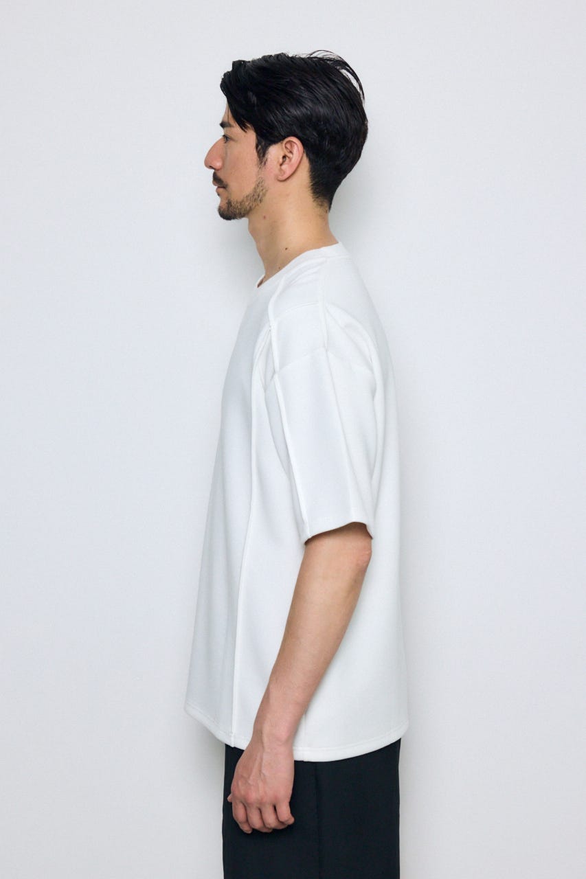 ポンチ切り替えデザイントップス WHT L