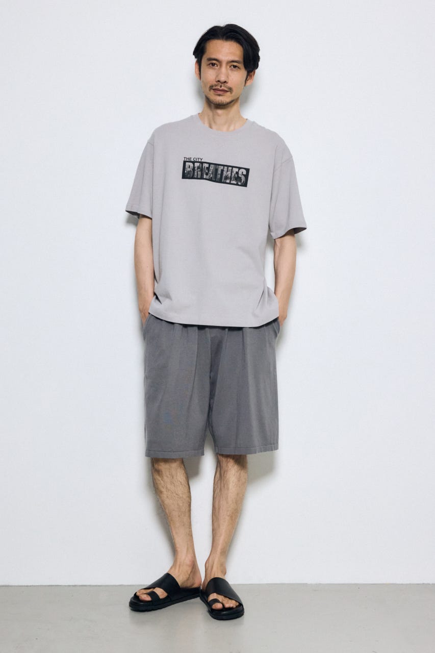 ボックスロゴTシャツ L/GRY L