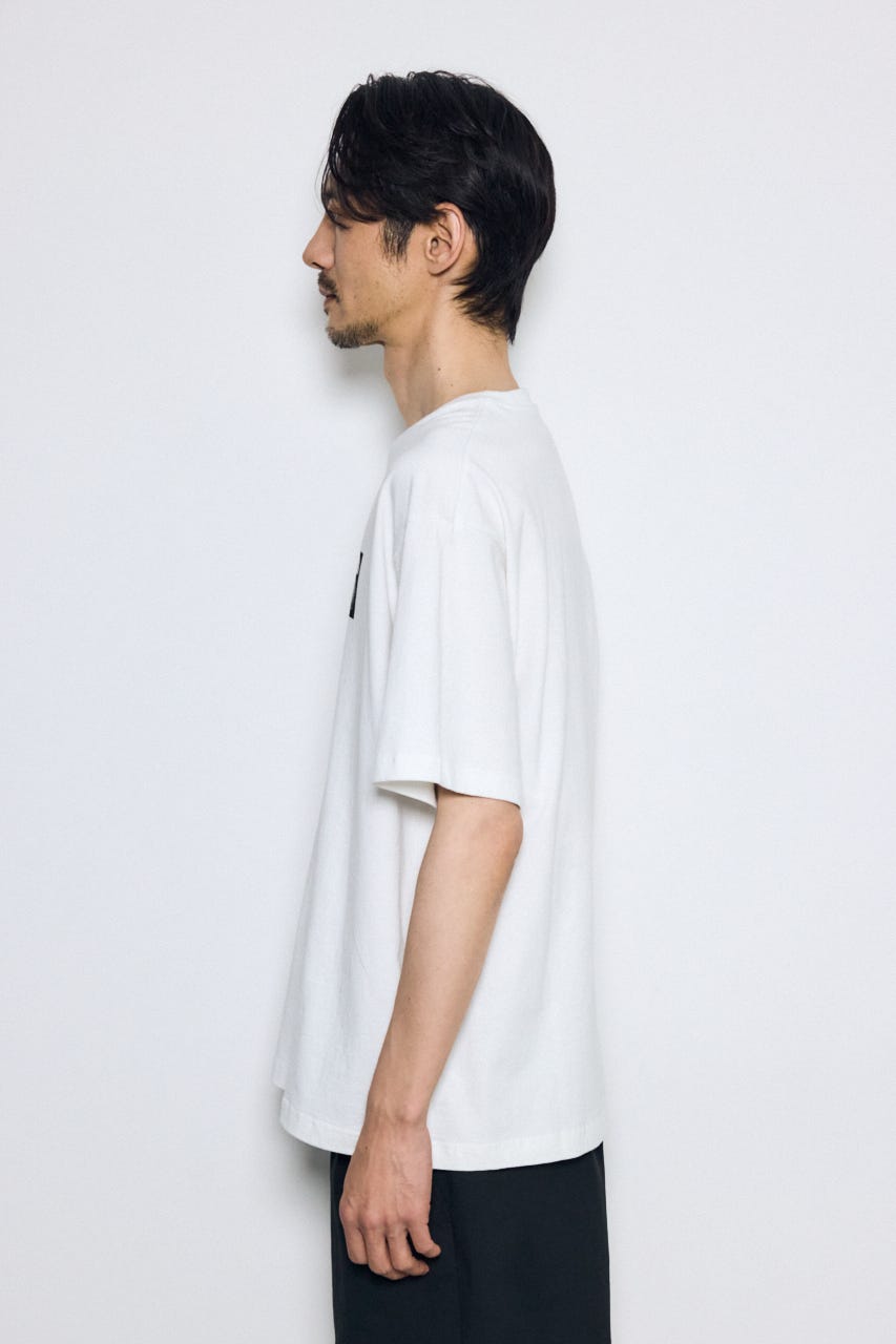 ボックスロゴTシャツ WHT L