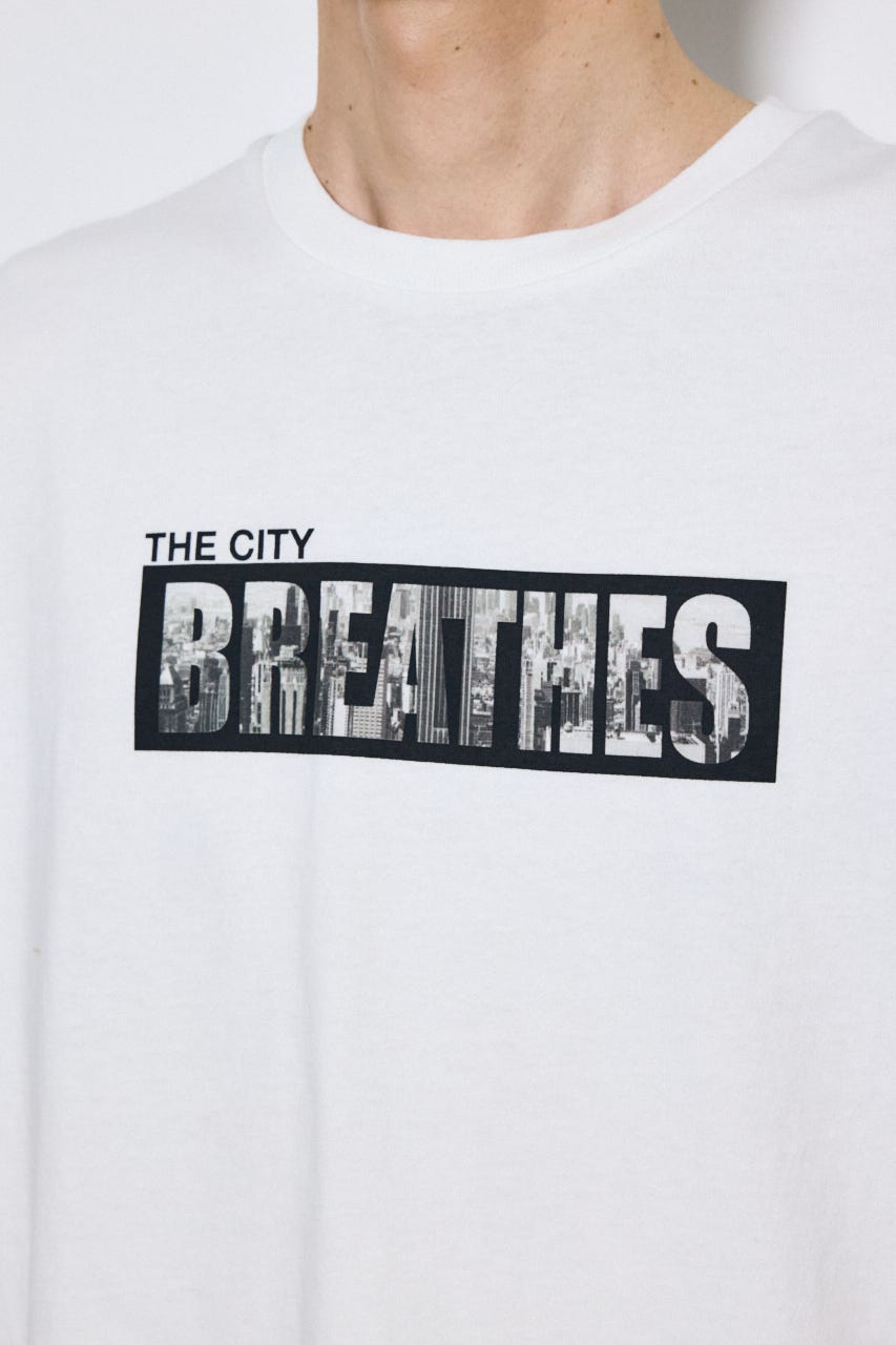 ボックスロゴTシャツ WHT L