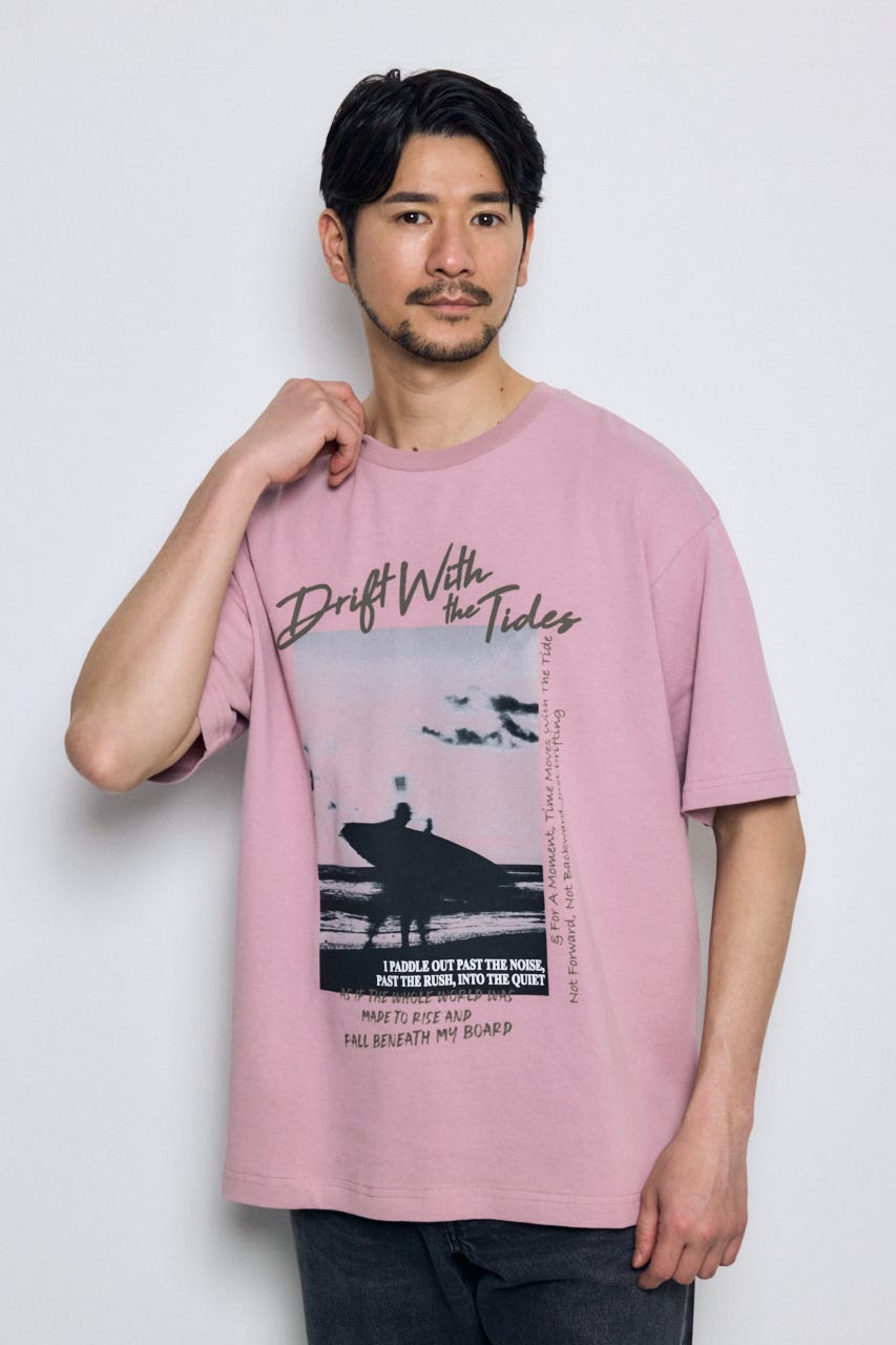 AZUL BY MOUSSY | サーフフォトTシャツ (Tシャツ・カットソー(半袖