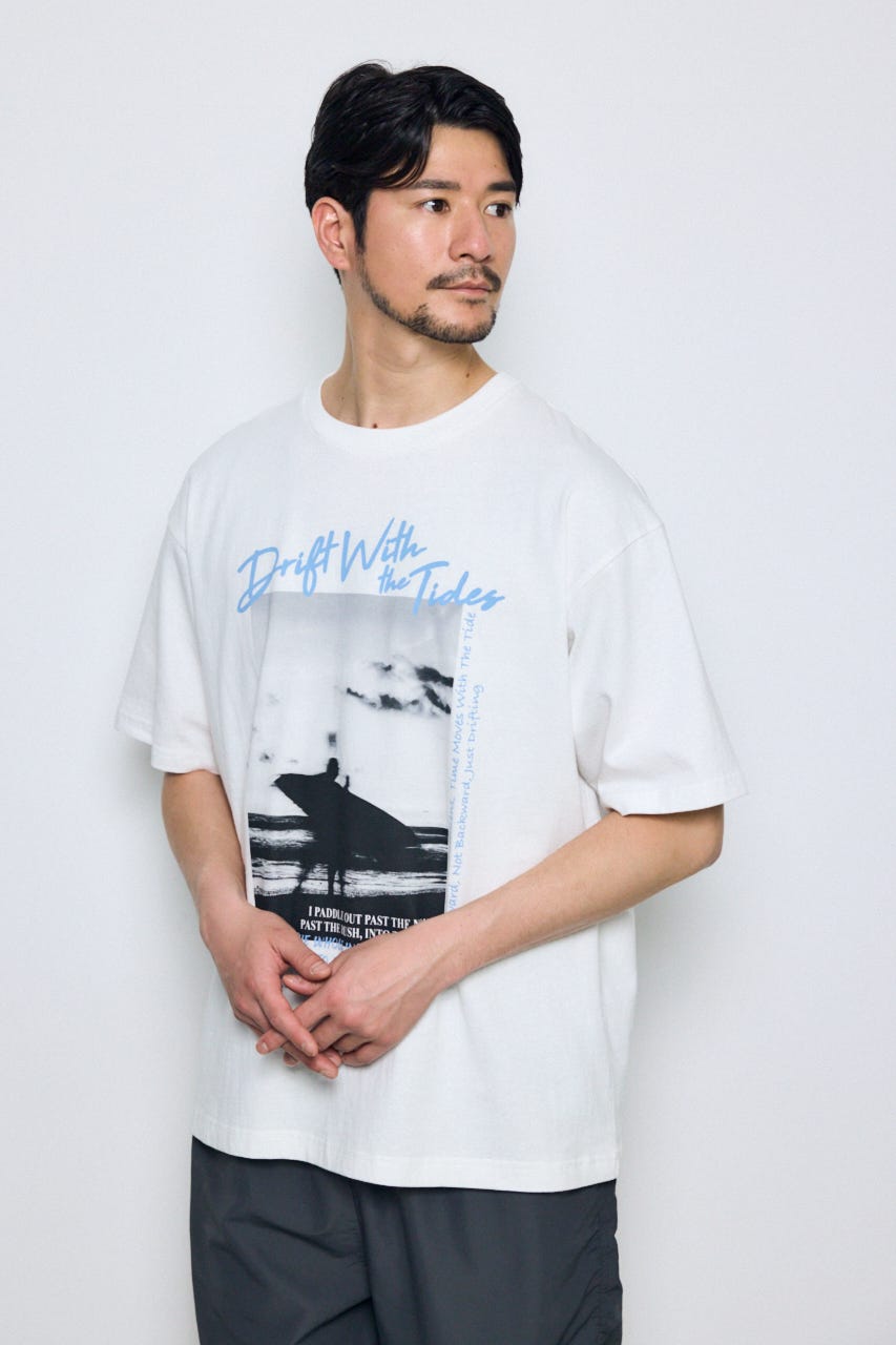 服/ファッション Tee 417 EDIFICE（フォーワンセブンエディフィス） tシャツ utility