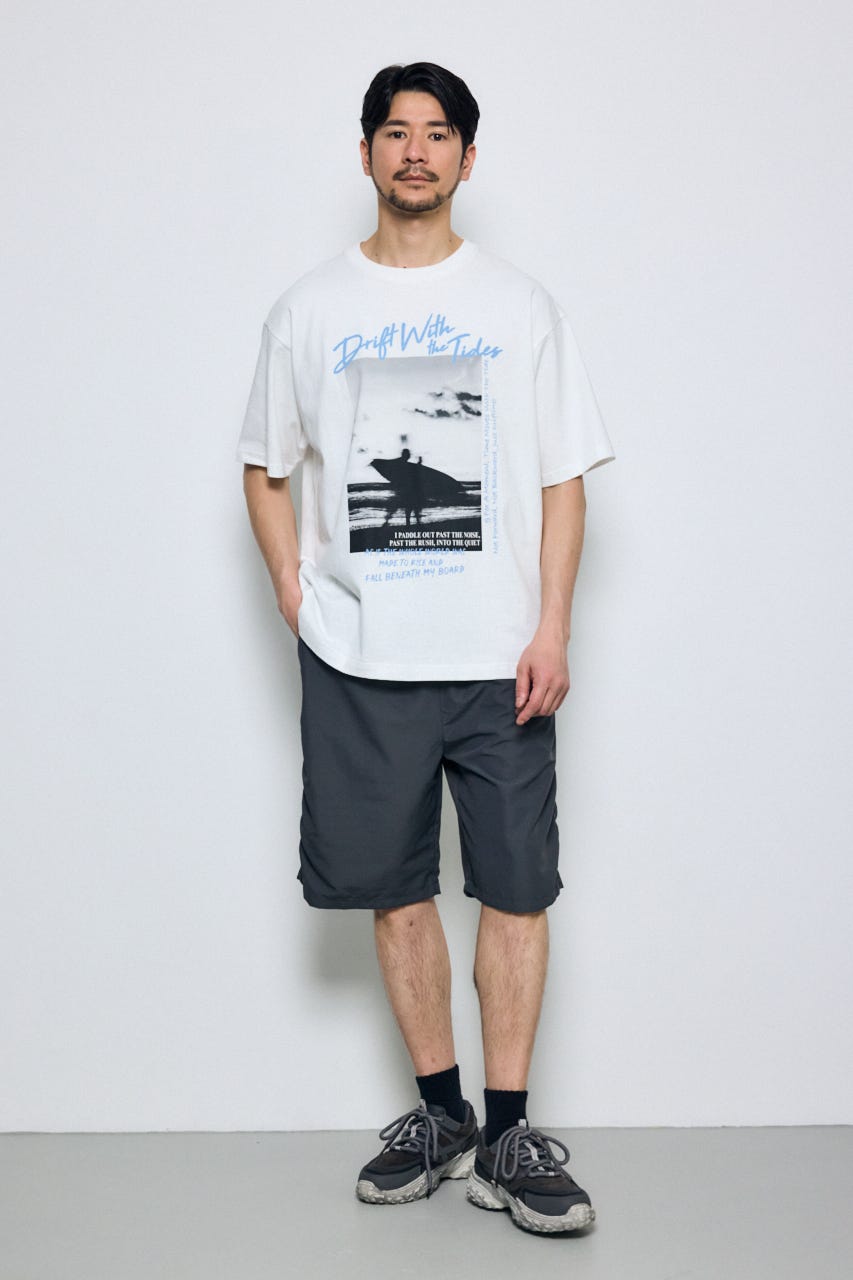 AZUL BY MOUSSY | サーフフォトTシャツ (Tシャツ・カットソー(半袖