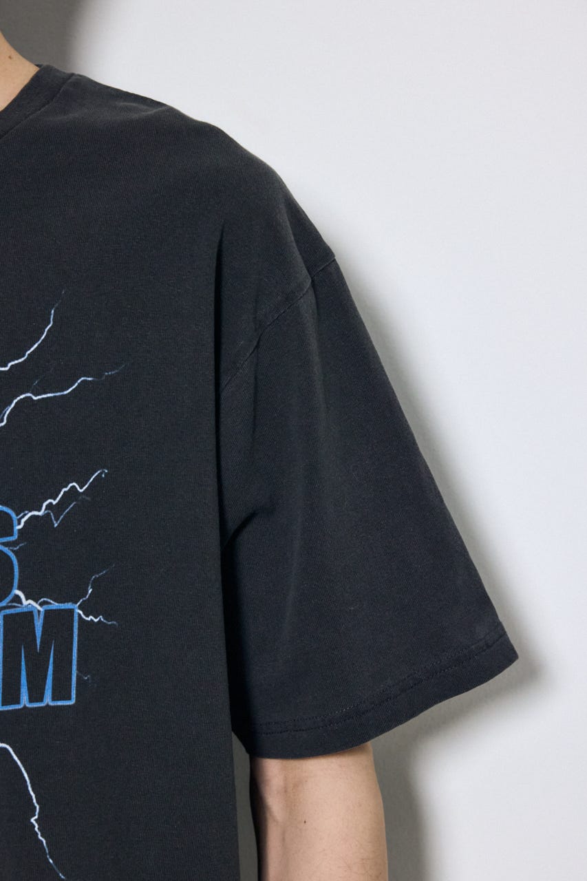 ライトニングTシャツ BLK S