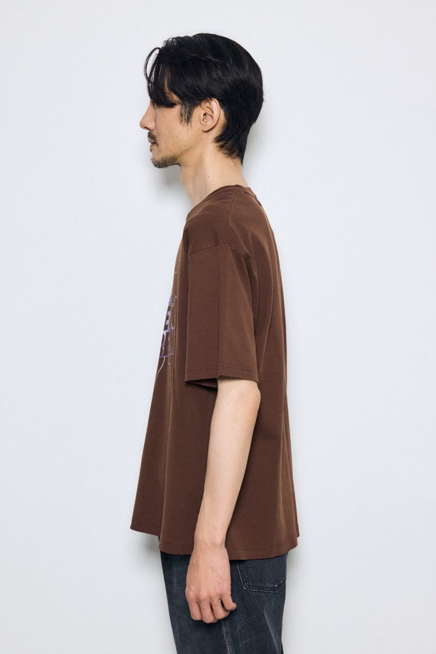 ライトニングTシャツ BRN S