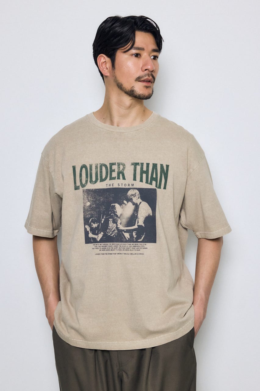 LOUNDER THAN Tシャツ BEG S
