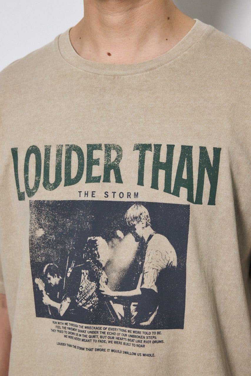 LOUNDER THAN Tシャツ BEG S