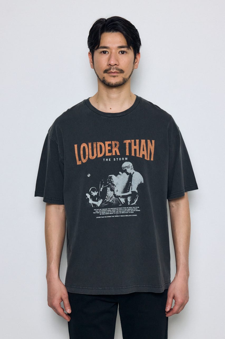 LOUNDER THAN Tシャツ BLK S