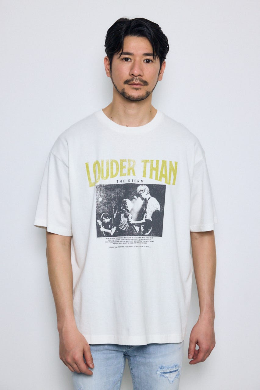 LOUNDER THAN Tシャツ WHT S