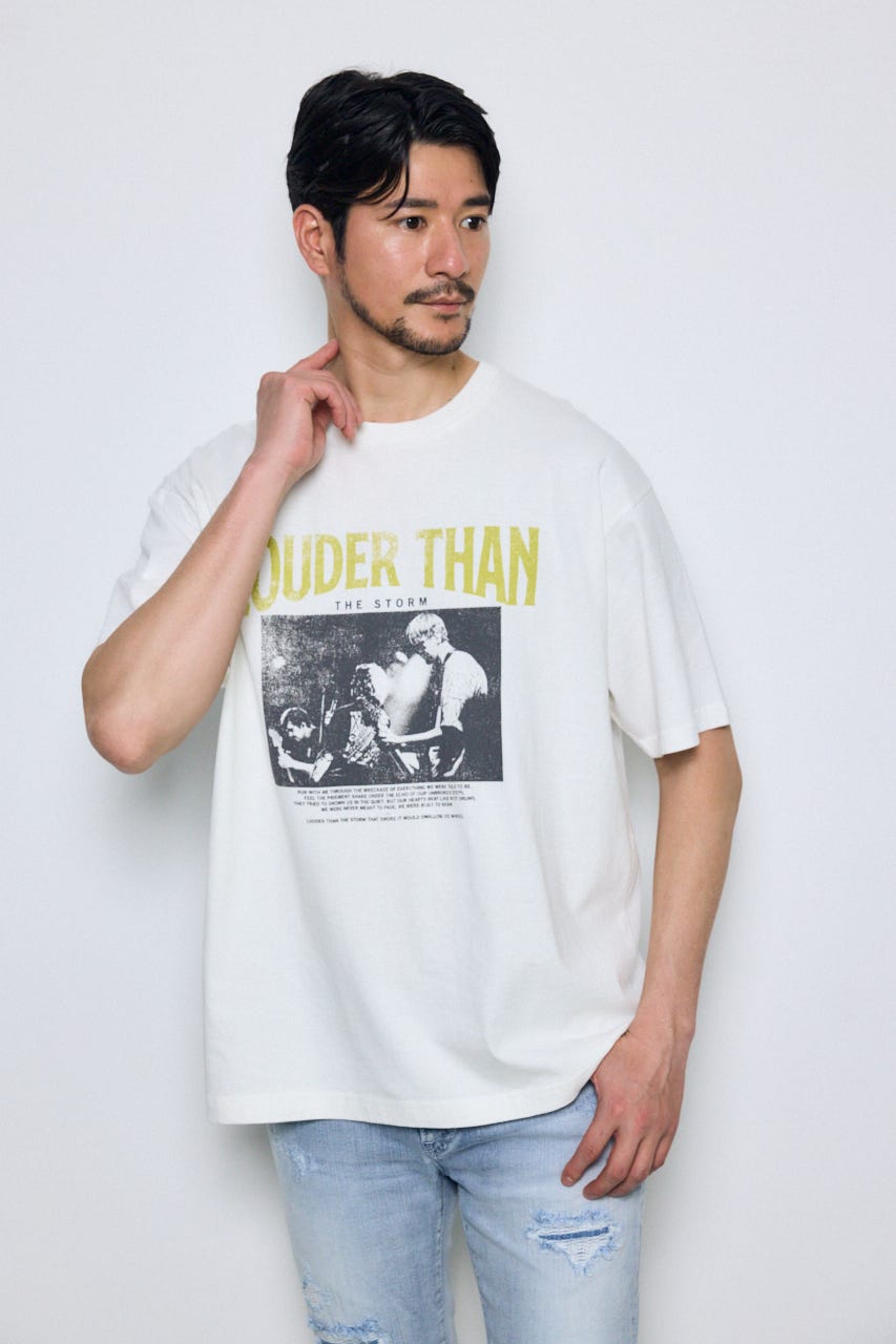 LOUNDER THAN Tシャツ WHT S
