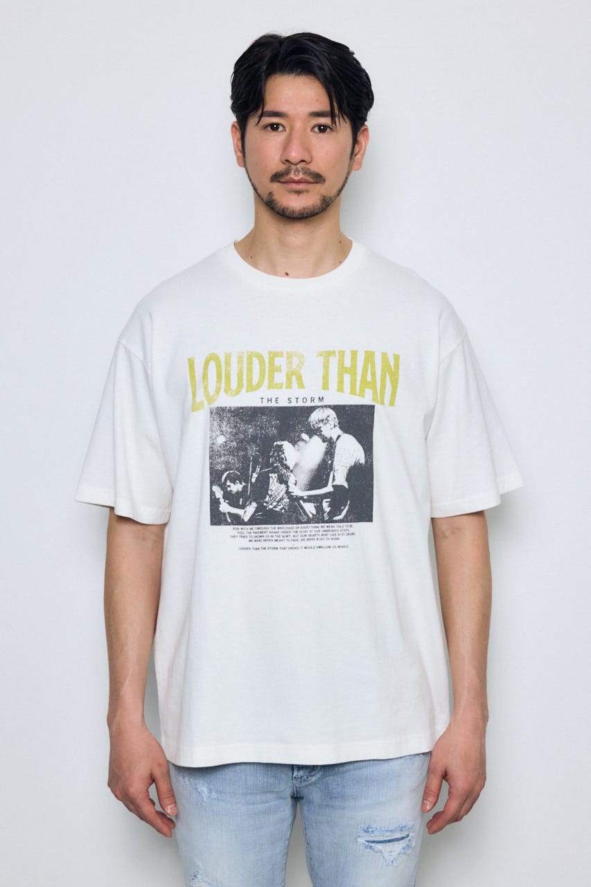 LOUNDER THAN Tシャツ WHT S