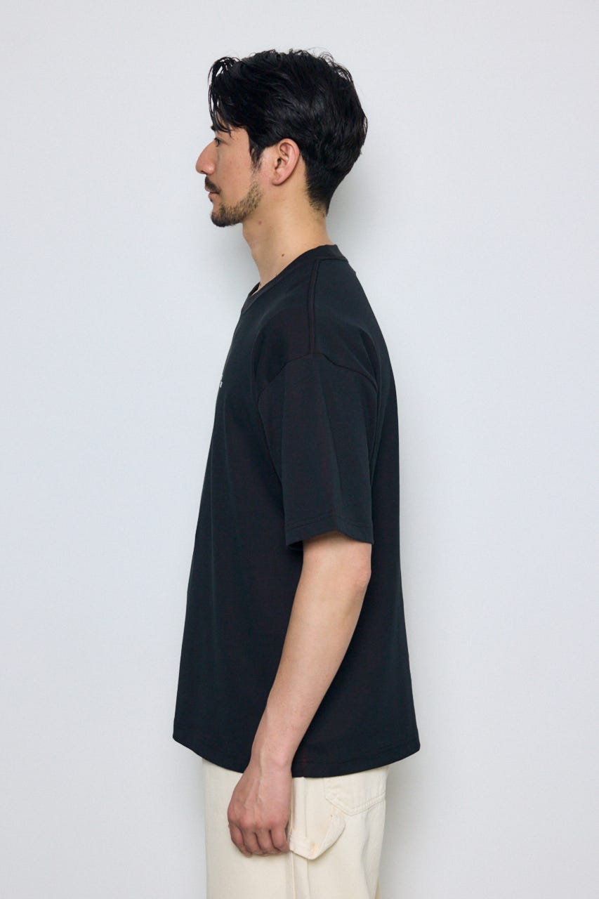 配色メッシュロゴTEE BLK L