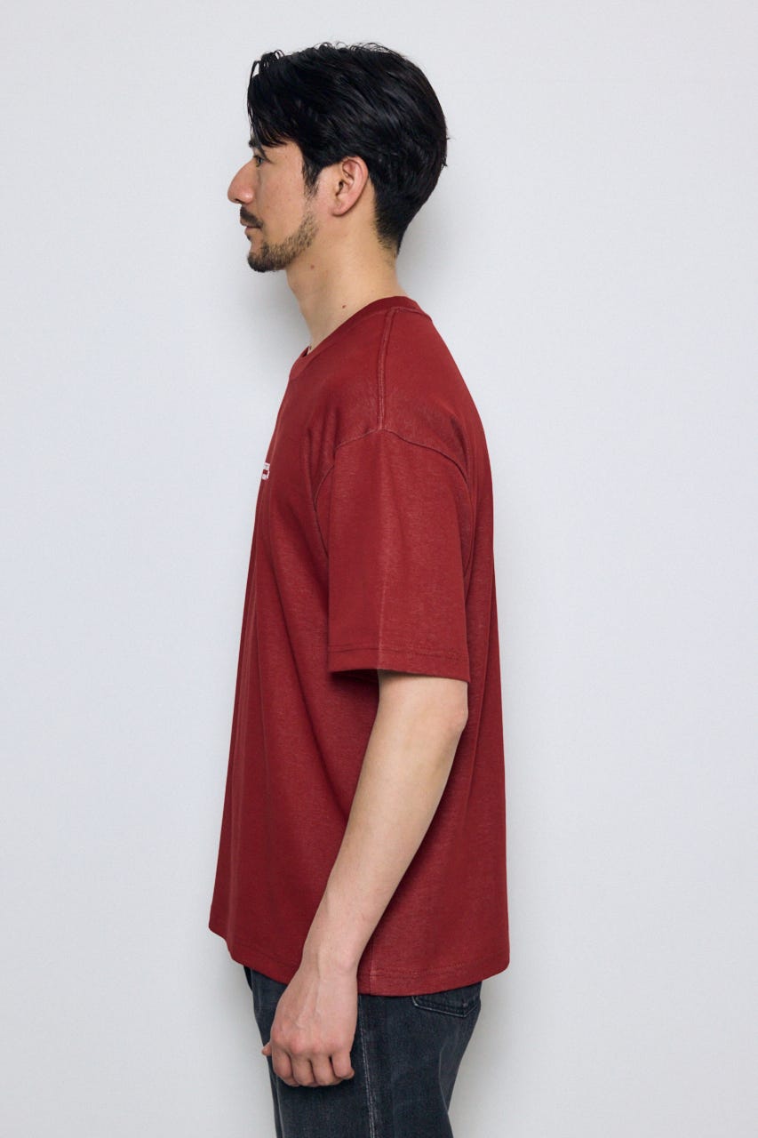 配色メッシュロゴTEE RED M