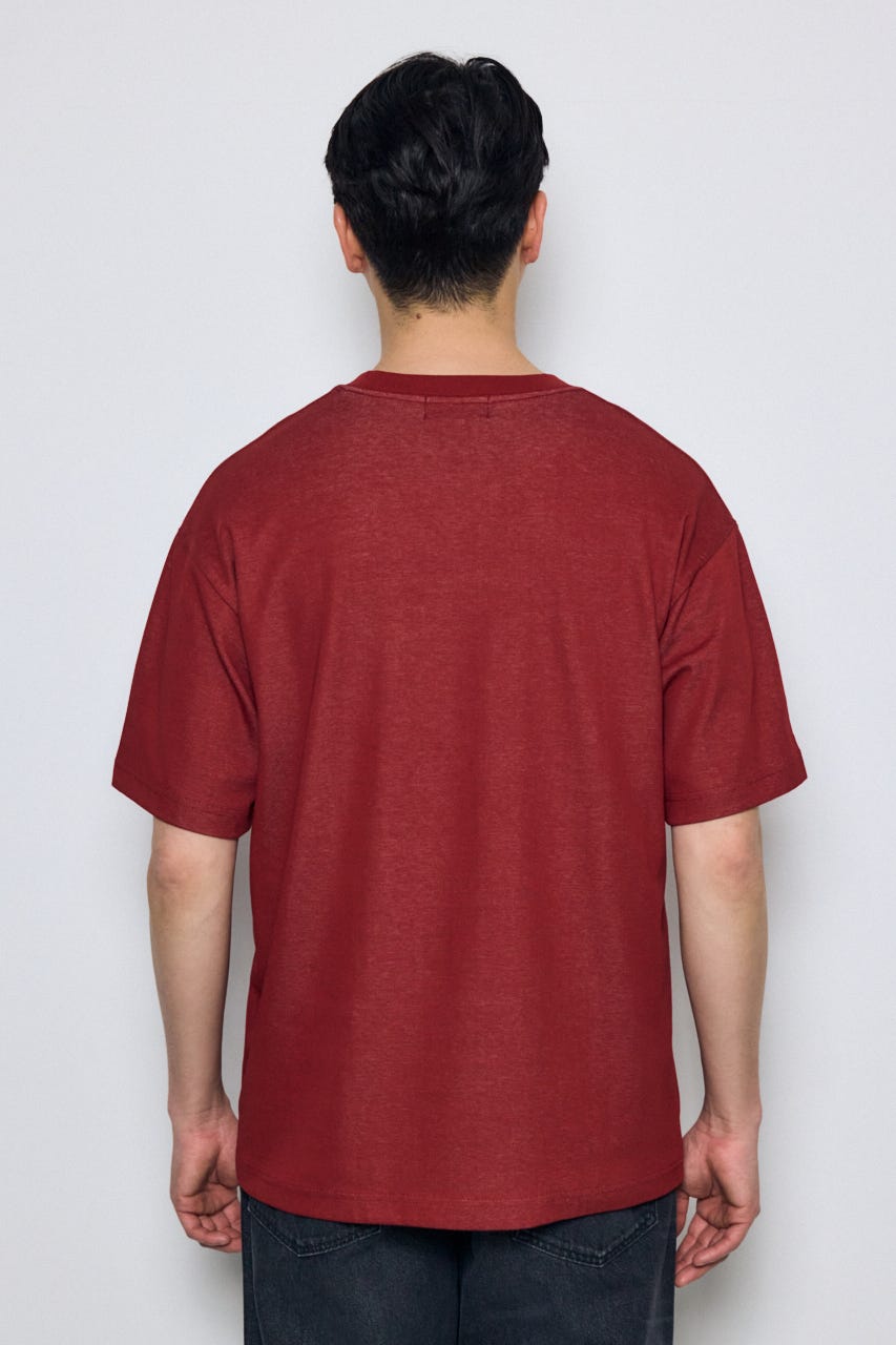 配色メッシュロゴTEE RED M