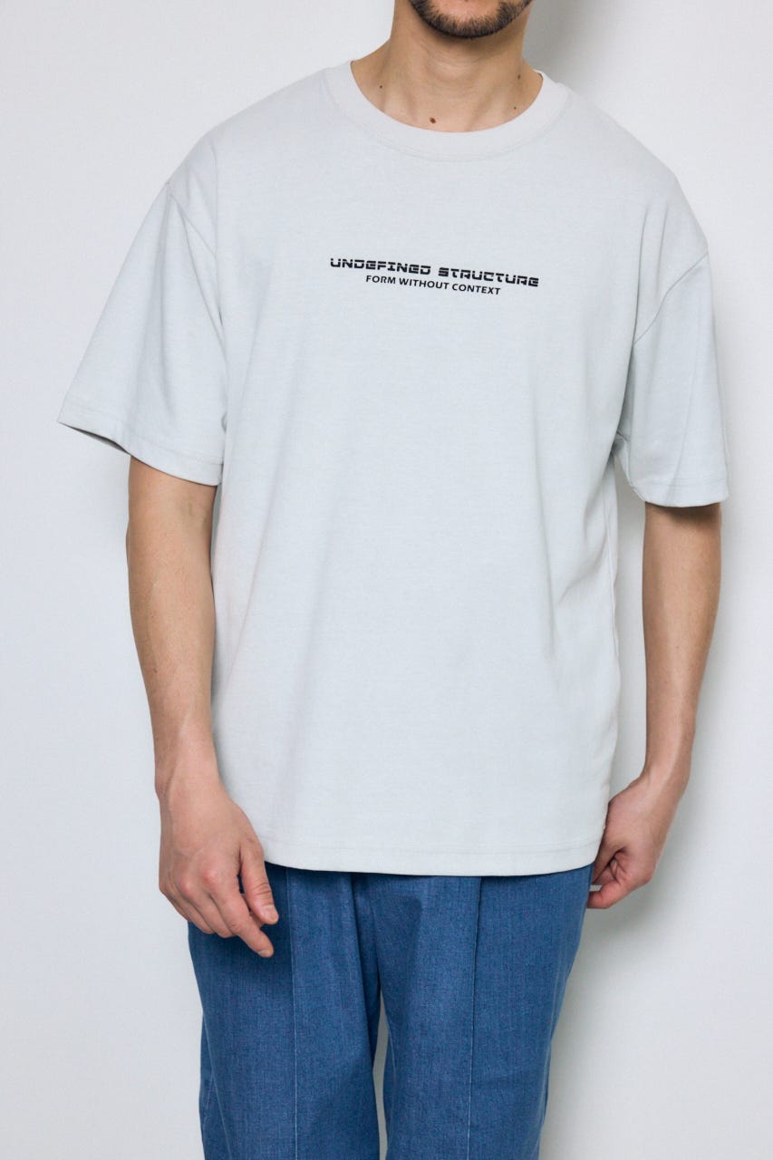配色メッシュロゴTEE WHT M