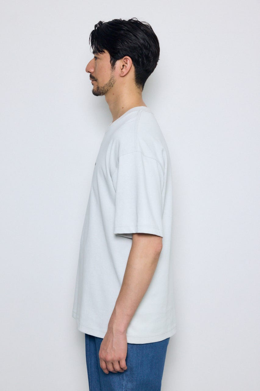 配色メッシュロゴTEE WHT M