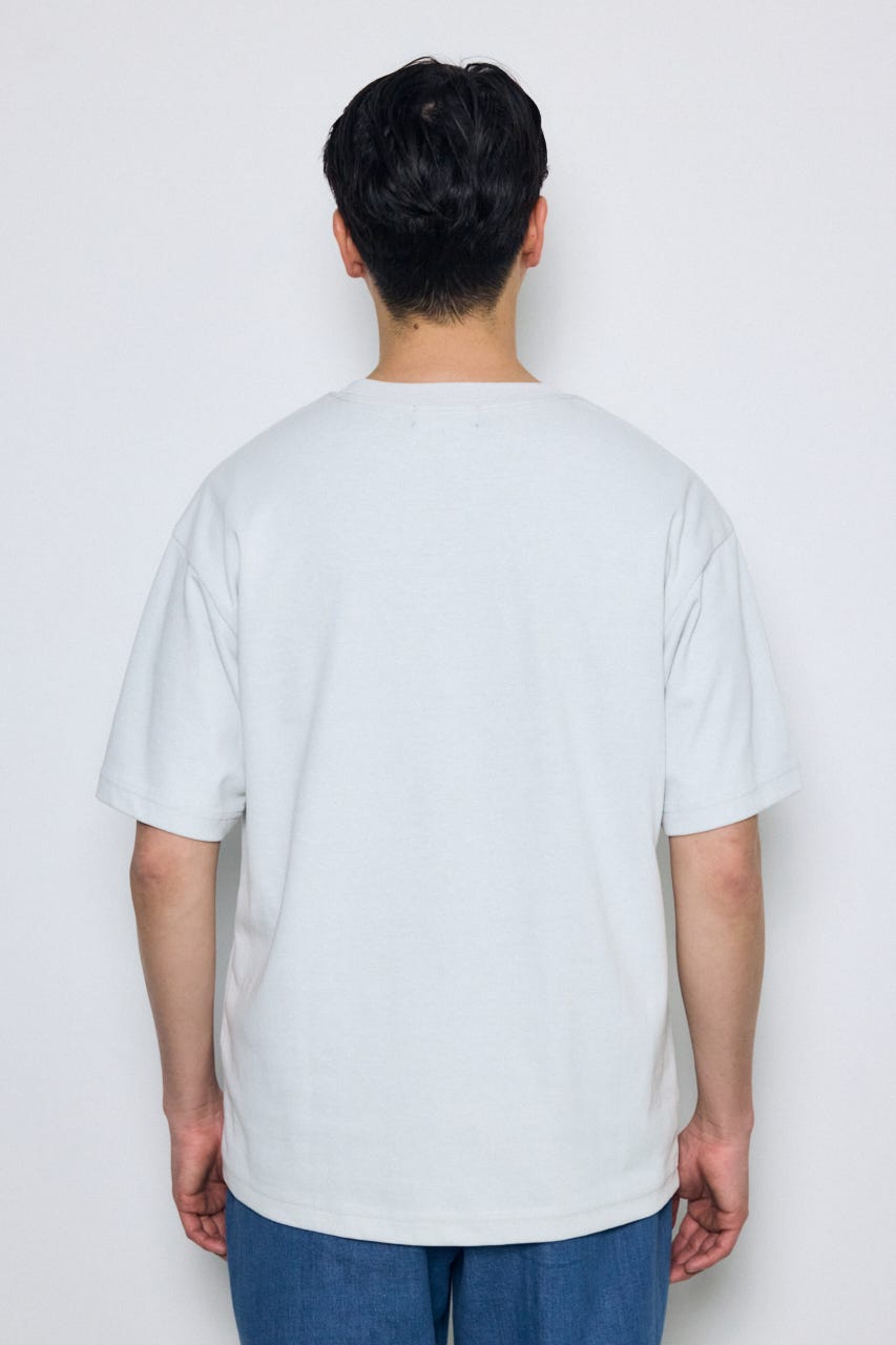 配色メッシュロゴTEE WHT M