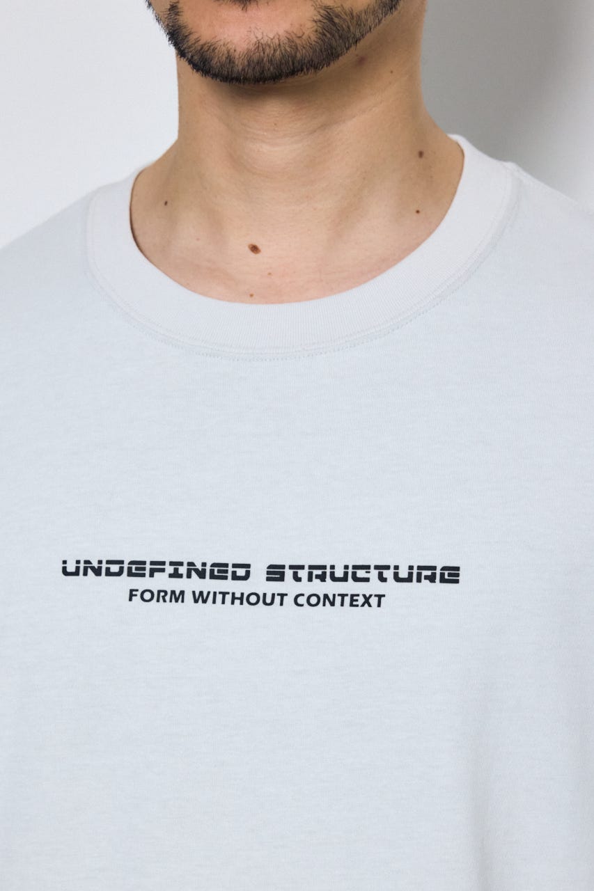 配色メッシュロゴTEE WHT M