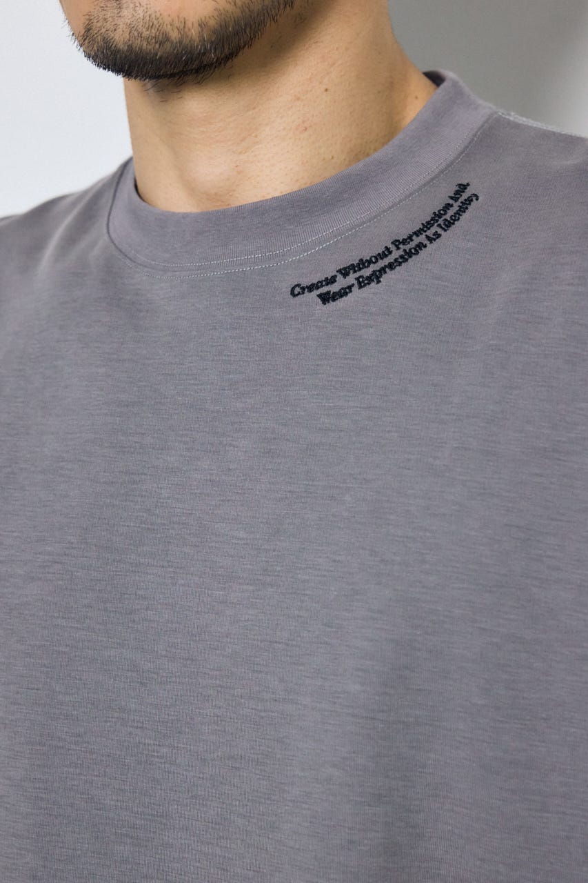布帛ドッキングトップス GRY M