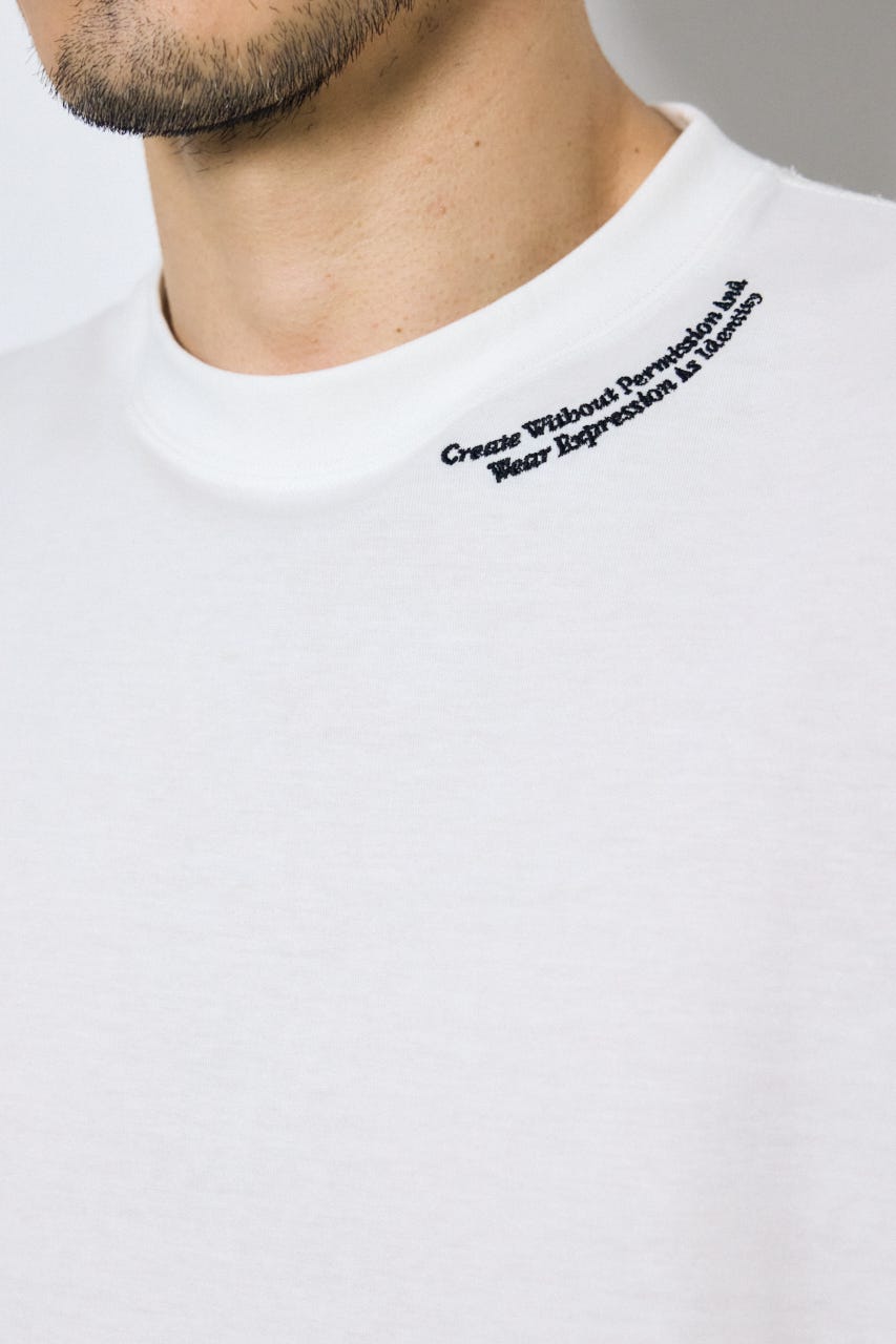 布帛ドッキングトップス O/WHT S