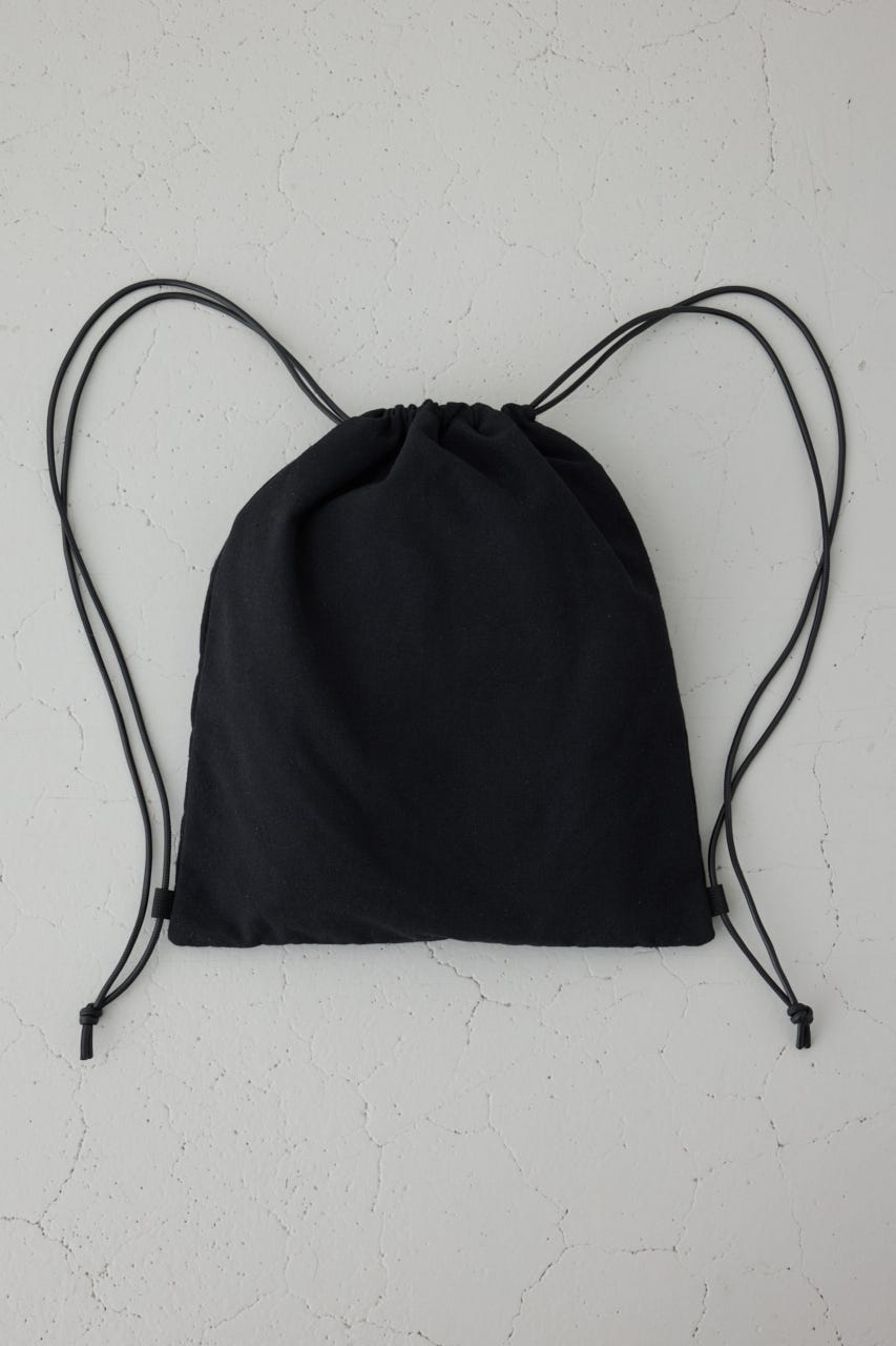 アップリケナップサック BLK FREE